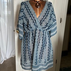 Wendy Bellissimo Sheer Top .. light weight very cute coverup ..